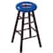 Holland Bar Stool Co Maple Counter Stool, Dark Cherry Finish, DePaul Seat RC24MSDC - alternate 1